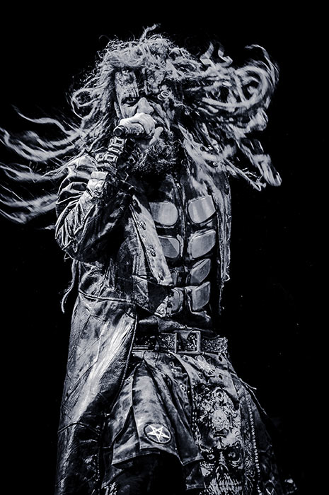 July 24, 2011: Former White Zombie lead singer Rob Zombie performs during the Heavy TO 2011 Festival at Downsview Park in Toronto, ON, Canada.